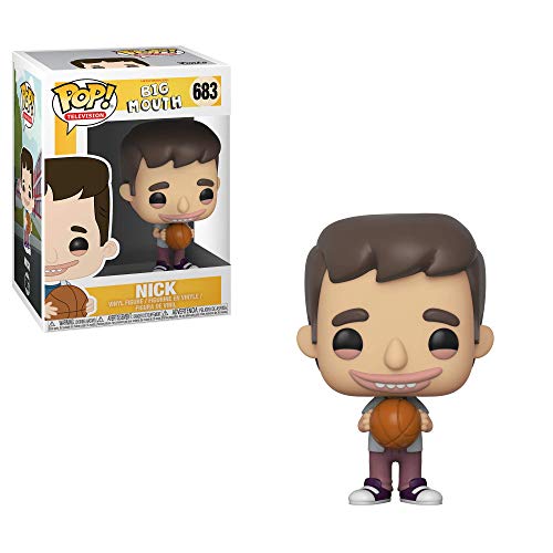 Funko Pop Television: Big Mouth - Nick Collectible Figure, Multicolor
