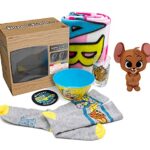 Morning Cartoon Box Tom & Jerry Mouse Plush Figures Character Bundled with Hanna-Barbara Collectors Pack Yogi Bear Blanket + Scooby-Doo Glass + Socks + Saturday Bowl 2 Items Morning Cartoon Box Tom & Jerry Mouse Plush Figures Character Bundled with Hanna-Barbara Collectors Pack Yogi Bear Blanket + Scooby-Doo Glass + Socks + Saturday Bowl 2 Items