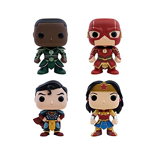 Funko Pop! DC Imperial Palace Set of 4: Green Lantern, The Flash, Wonder Woman and Superman