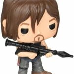Funko POP Television: The Walking Dead - Daryl (Rocket Launcher) Action Figure,Multi-colored,3.75 inches
