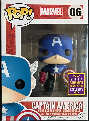 Funko POP! Captain America Bucky Barnes #06 (2017 Summer Convention ...