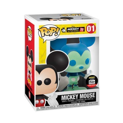 Funko POP! Disney: Mickey's 90Th - Mickey Mouse [Blue/Green] 01 Shop Exclusive Limited Edition