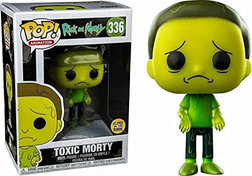 Funko Pop Animation Rick and Morty Glow in the Dark Toxic Morty Vinyl Figure 336