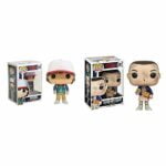 Funko POP Television Stranger Things Dustin with Compass Toy Figure & Pop Stranger Things Eleven with Eggos Vinyl Figure , Styles May Vary - with/Without Blonde Wig Funko POP Television Stranger Things Dustin with Compass Toy Figure & Pop Stranger Things Eleven with Eggos Vinyl Figure , Styles May Vary - with/Without Blonde Wig