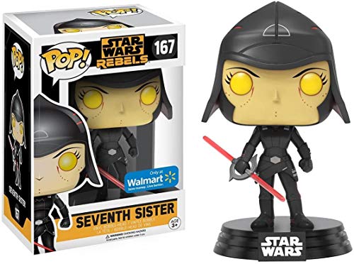 FUNKO POP STAR WARS REBELS WALMART EXCLUSIVE SEVENTH SISTER 167 Vinyl Action figure