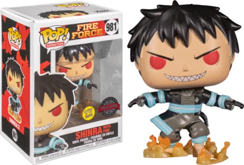 Fire Force Funko Pop! Shinra (with Fire) (GITD) #981