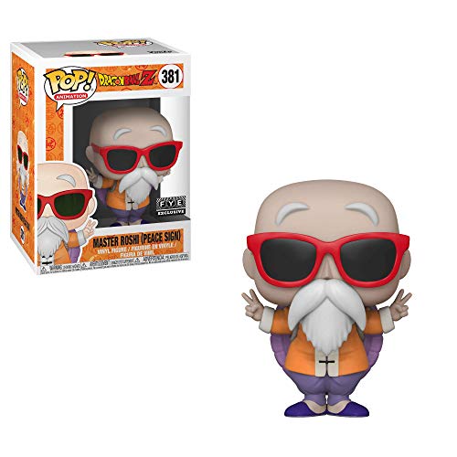 Funko POP! Animation: Dragonball Z #381 - Master Roshi {Peace Sign} (FYE Exclusive)