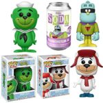 Polar Breezly Bear Droopy Sneezly Seal Bundled with Retro Pop Cartoon Figures Characters Frankenstein Jr. Soda Can Vinyl Hanna-Barbera 3 Items