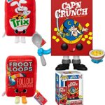 Sam Captain Morning Rabbit Ad Icons Cartoon The Toucan Box Plush Figure Froot Loops Bundled with Trix + Pop! Cap'n Crunch Character 3 Items Sam Captain Morning Rabbit Ad Icons Cartoon The Toucan Box Plush Figure Froot Loops Bundled with Trix + Pop! Cap'n Crunch Character 3 Items