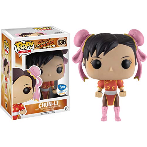 Funko Street Fighter-Chun-Li Red Outfit Figurine, Multicoloured, 13445