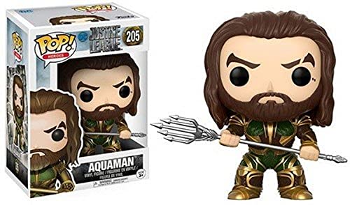 Funko POP! Movies: DC Justice League â€“ Aquaman Toy Figure,Multi