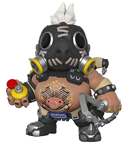 Funko Pop Games: Overwatch-6” Road Hog 6” Roadhog, Multicolor