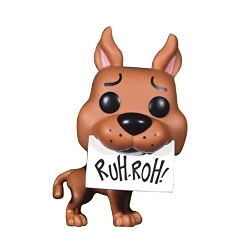 Funko Pop Scooby Doo Scooby with Ruh-Roh Sign