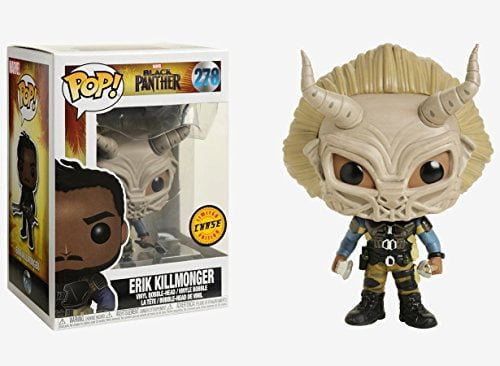 FunKo POP! Marvel Black Panther Erik Killmonger CHASE VARIANT Figure