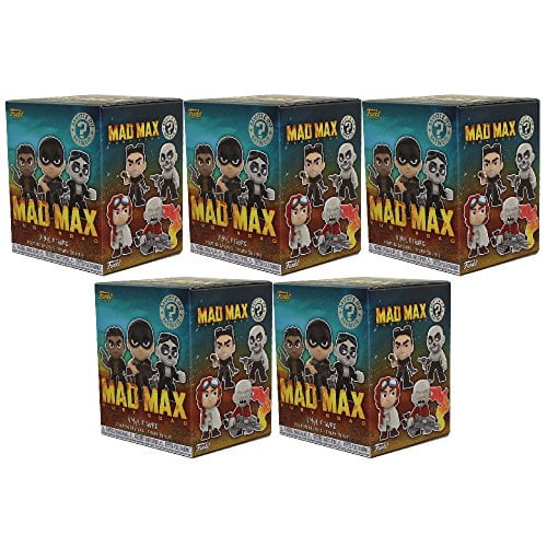 Funko Mystery Minis Vinyl Figures - Mad Max Fury Road - Blind Boxes (5 Pack Lot)