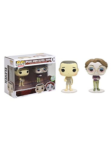 Funko Pack 2 Figures POP. Stranger Things Upside Down Eleven & Barb eccc 2017 Exclusive