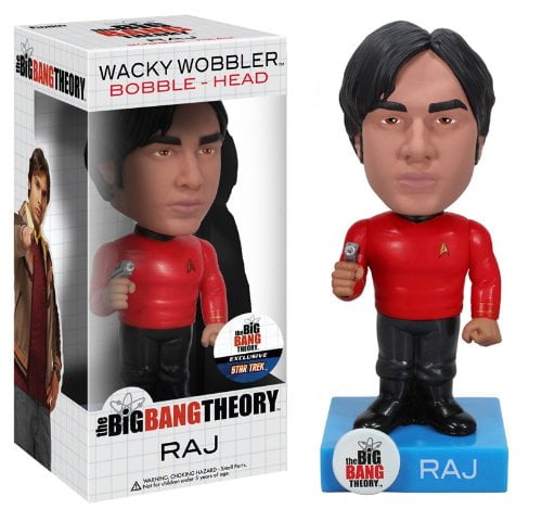 Funko Star Trek Big Bang Theory: Raj Wacky Wobbler