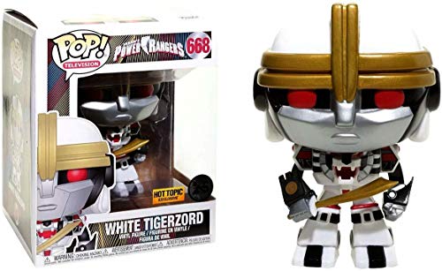Funko Pop! Television #668 Power Rangers White Tigerzord (Hot Topic Exclusive)