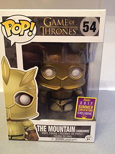 Funko Game of Thrones POP! The Mountain Exclusive Vinyl Figure #54 [Armoured]