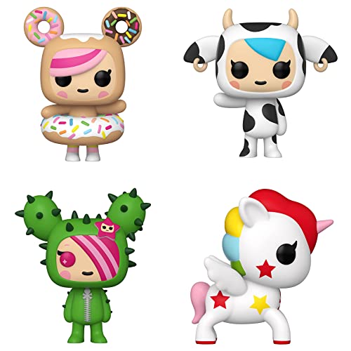 Funko POP! Vinyl Tokidoki Collectors Set - Donutella, Mozzerella, Sandy, and Stellina