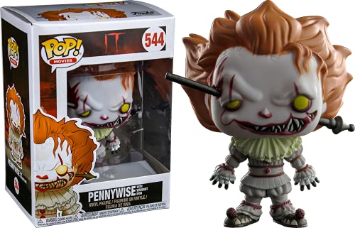Funko Pop Movies: Pennywise with Wrought Iron Collectible Figure, Multicolor