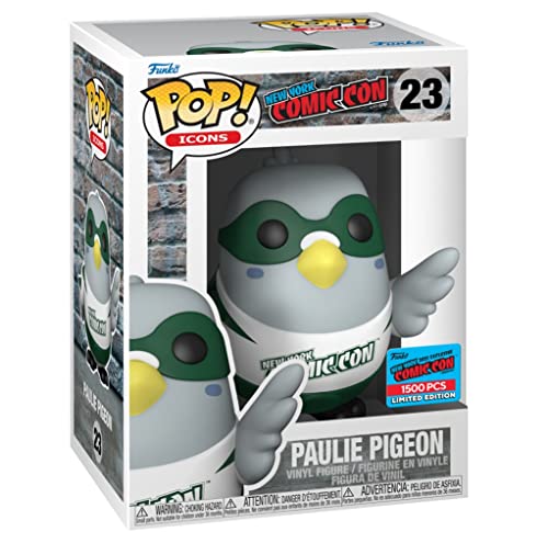 Funko Pop! Icons New York Comic Con Paulie Pigeon 2021 NYCC Exclusive (Edition of 1500) Figure #23