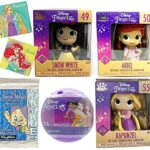 Tangle Pretty Minis Figure Disney Rapunzel & Ariel Little Mermaid Bundled with Soft Princess Capsule Character + White & Seven Dwarves Trading Cards Pack + Girls Sticker 5 Items Tangle Pretty Minis Figure Disney Rapunzel & Ariel Little Mermaid Bundled with Soft Princess Capsule Character + White & Seven Dwarves Trading Cards Pack + Girls Sticker 5 Items