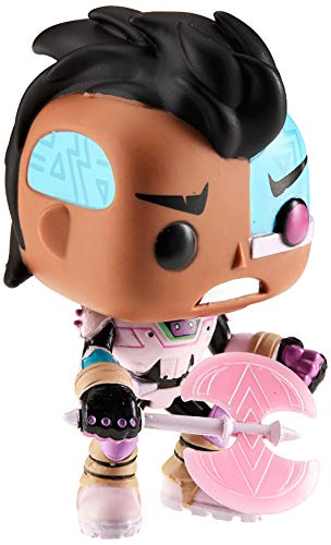 Funko POP! TV Teen Titans Go! Cyborg with Glow Axe (Toys R Us) Exclusive Vinyl Figure # 609