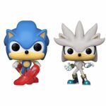 Funko Games: POP! Sonic Collectors Set - Running Sonic, Silver The Hedgehog Funko Games: POP! Sonic Collectors Set - Running Sonic, Silver The Hedgehog