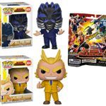 All Suited Up: Funko Pop! Animation My Hero Academia - All for One 609/ All Might (Teacher 604/ Bonus Funimation Smash My Hero Academia Blind Bag