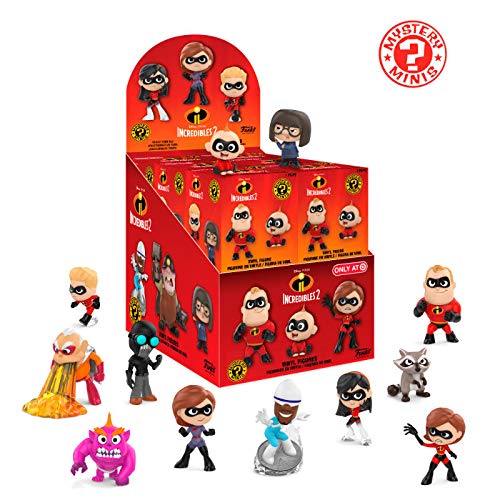 Funko - Figurine Disney Incredibles 2 Variant Mystery Minis - 1 Boîte Au Hasard - 0889698291972