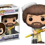 Funko POP! TV: Bob Ross - Bob Ross in Overalls Collectible Figure,Multi-colored Funko POP! TV: Bob Ross - Bob Ross in Overalls Collectible Figure,Multi-colored
