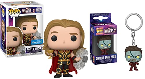 One Parties One Just Slowly Walks. Around Marvel Funko Pop! Bundle: What If...? Party Thor Store Exclusive 877 + Funko Pocket Pop! What If...? Zombie Iron Man (2 Items)