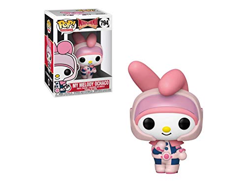 Funko Pop! Animation: Sanrio/My Hero Academia - MyMelody-Ochaco, Multicolor,3.75 inches