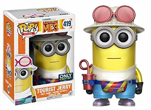 Funko Despicable Me 3-Tourist Jerry (Metallic) Figurine, Multicoloured, 15075