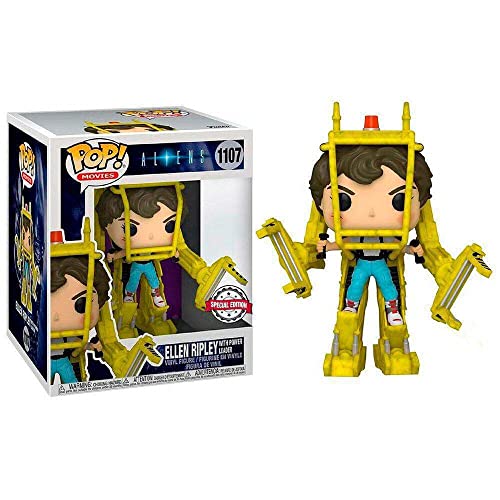 Funko Pop Movies #1107 - Aliens - Ellen Ripley /w Power Loader (Gamestop Exclusive)