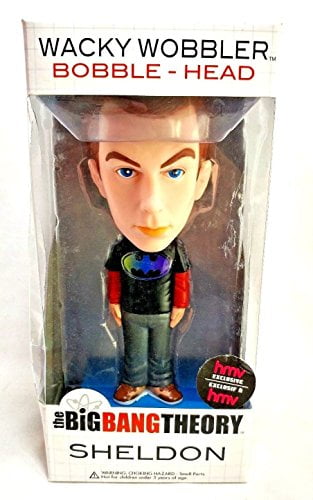 FUNKO Big Bang Theory SHELDON Bobblehead Wacky Wobbler LIMITED EDITION TIE-DYE Batman Shirt