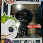 Funko Pop! Batman Arkham Asylum The Joker Metallic Black Target Exclusive