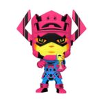 POP Jumbo Marvel Galactus with Silver Surfer (Black Light Version) 10" Vinyl Figure, Multicolor POP Jumbo Marvel Galactus with Silver Surfer (Black Light Version) 10" Vinyl Figure, Multicolor