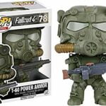 Funko Pop Fallout: Green T-60 Power Armor Collectible Figure, Multicolor