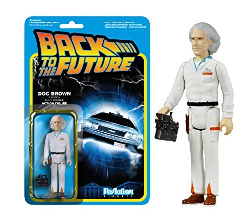 Funko Back to The Future Doc Emmett Brown Reaction Figure