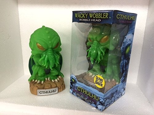Funko H. P. Lovecraft CTHULHU Ltd. GREEN GLOW CHASE PIECE VERSION 6" WACKY WOBBLER
