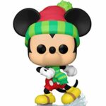 POP Funko Pop Disney Holiday 997 Mickey Mouse Ice Skating Exclusive
