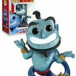 Funko Movies: Aladdin - Diamond Glitter Genie with Lamp Collectible Figure, Multicolor