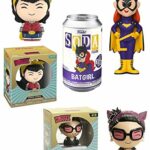 CatBat Wonder Women Soda Pop Figure DC Batgirl Hero Pack Bundled with Tin Can + Dorbz Cat Woman Bombshell Exclusive 3 Items CatBat Wonder Women Soda Pop Figure DC Batgirl Hero Pack Bundled with Tin Can + Dorbz Cat Woman Bombshell Exclusive 3 Items