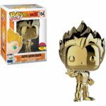 POP Funko Dragon Ball Z Super Saiyan Vegeta Gold Chrome Toy Tokyo SDCC Exclusive (2018 TOY TOKYO SDCC EXCLUSIVE)