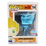Funko Pop! Dragon Ball Z: Blue Chrome Vegeta Super Saiyan NYCC 2018 Shared Exclusive