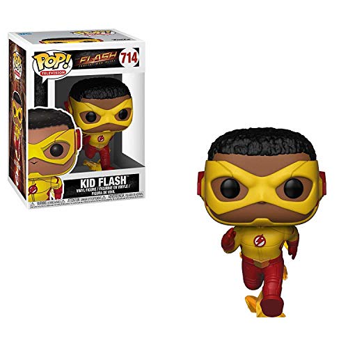 Funko Pop Television: The Flash - Kid Flash Collectible Figure, Multicolor, 3 x 3 x 3.8 inches