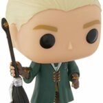 Funko Pop Movies: Harry Potter - Quidditch Draco Malfoy Collectible Figure, Multicolor