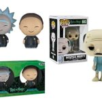 Mind Bending Story Telling Rick and Morty Funko Bundle: Pop! Hospice Morty 693 + Specialty Series Derby 2 Pack Police Rick and Morty (3 Figures)